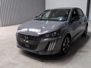 Peugeot 208 hybrid 110cv gris artense