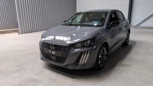 Peugeot 208 hybrid 110cv gris artense